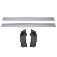 Rocker Panels Extended Cab  Cab Corners Compatible with 99-07 Chevy Silverad...
