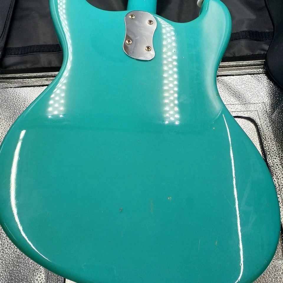 MOSRITE SUPER CUSTOM 64 AZUL MARINO Usado Cuerpo de tilo Diapasón de palisandro Foto 4 de 4