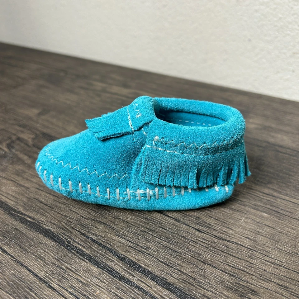 MINNETONKA Infantes Riley Botín 262079 Mocasines Talla 2 3915 Foto 4 de 4