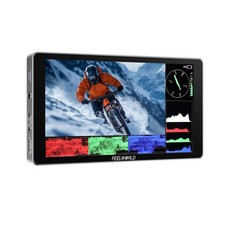 FEELWORLD P6XL 6 inch Built in Battery Aluminium 1200nit Camera Field DSLR Mo...