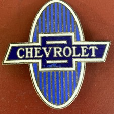 Vintage Chevrolet Radiator Grille Emblem Badge Bow Tie Logo D.l. Auld Original Vintage Chevrolet Radiator Grille Emblem Badge Bow Tie Logo D.l. Auld Original