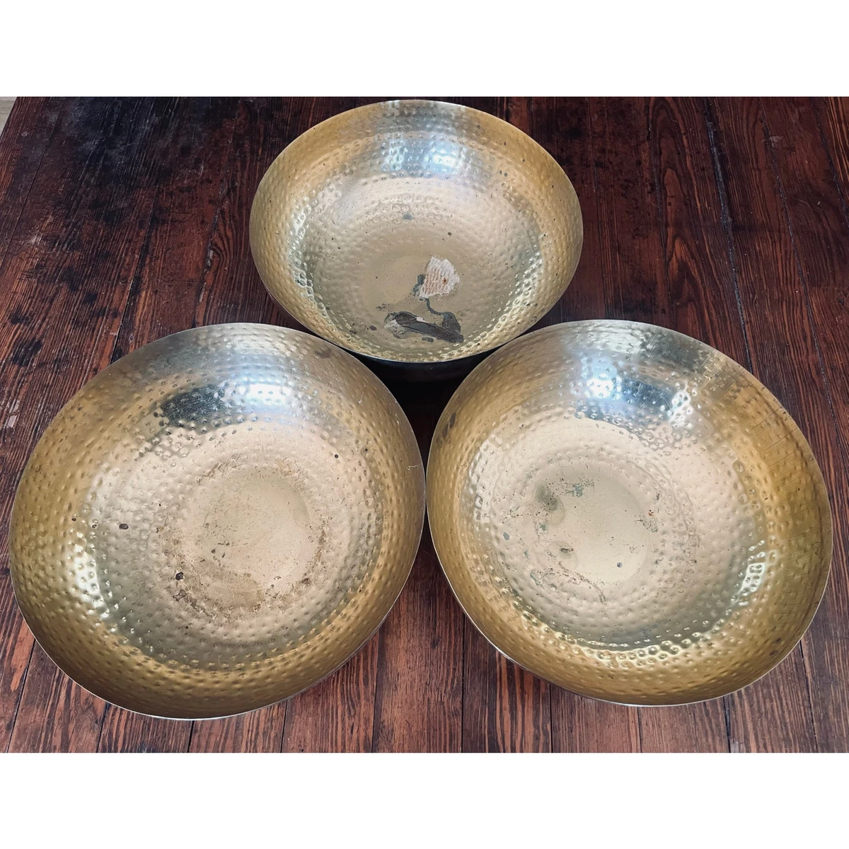 Golden Aluminum Decorative Bowl Set, Set Contain: 2 Piece, Type: Aluminium Bowls at ₹ 1200/set in Moradabad