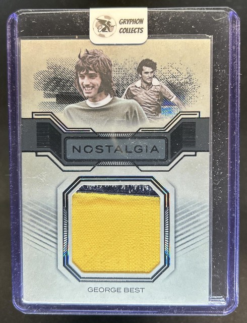 2025 Futera Incredible George Best Nostalgia Patch SN1 #1/1 Northern Ireland