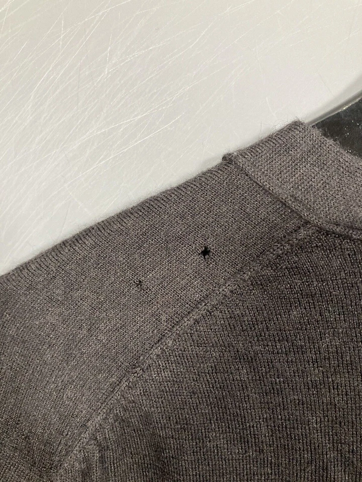 LYLE & SCOTT WOOL Cardigan - Large - Brown - Good Condition - Mens - Image 4 of 4