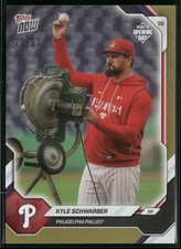 2026 Topps Now Road to Opening Day Kyle Schwarber Gold Foil /50