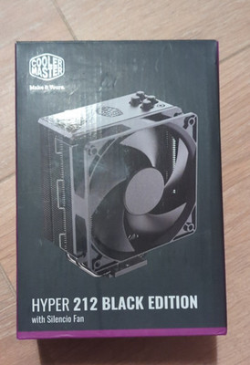 Cooler Master Hyper 212 Black Edition (with Silencio Fan)