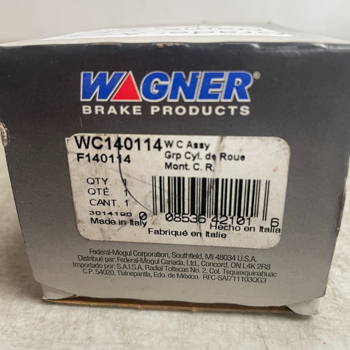 Wagner WC140114 Rear Drum Brake Wheel Cylinder for 2005-2008