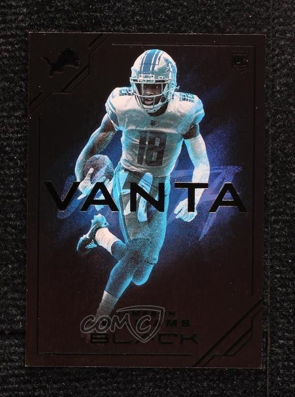 2022 Panini Black Vanta Jameson Williams #VNTA-17 0ym7