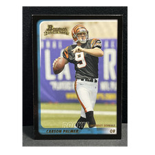 Bowman 2003 Rookie Card Carson Palmer Cincinnati Bengals #111 RC. rookie card picture
