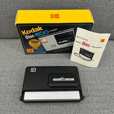 Kodak Disc 4100 Point  Shoot Film Camera Vintage USA Original Box Untested
