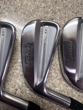 Left-Handed Titleist T100+MB Combo Set 5-8 Irons Stiff Steel Shaft .