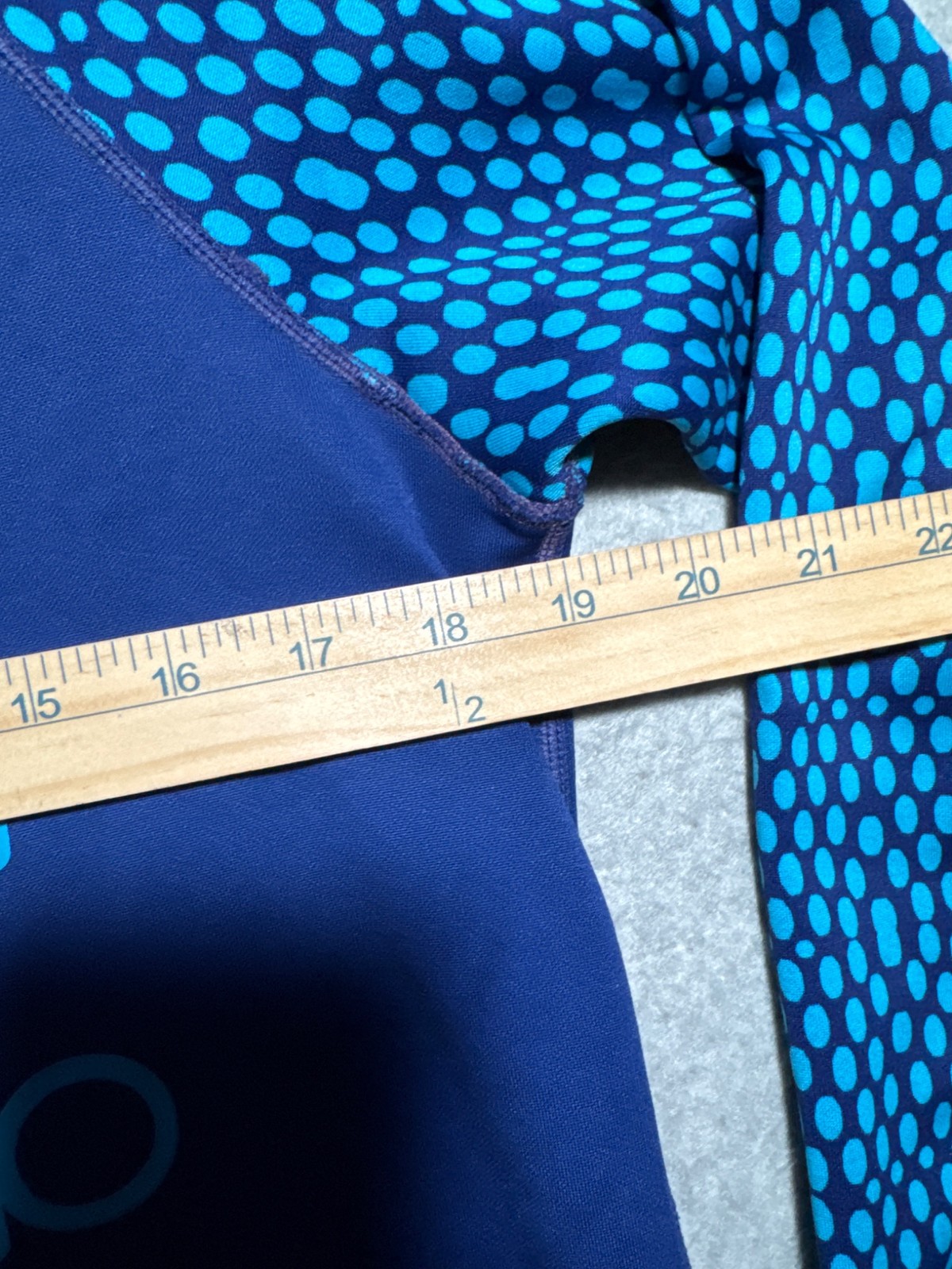 Nike Therma-FIT Hoodie "Just Do It" Graphic Blue Pattern Sleeves Size S Used thumbnail 4