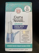 Gurunanda Advanced Dental Water Flosser 2.0 - Cordless & Portable SEALED