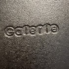 Galerie Stamped Black Cast Iron Heart Shaped 5” Skillet  — photo 3