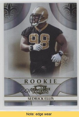 2008 Donruss Threads Rookie 737/999 Sedrick Ellis #231 Rookie RC READ 0l2