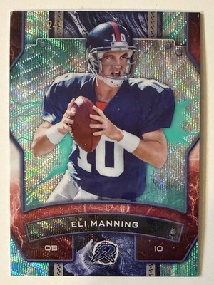 2025 Topps Resurgence Football 70 Eli Manning Rare Parallel Serial# 010/249 NMMT