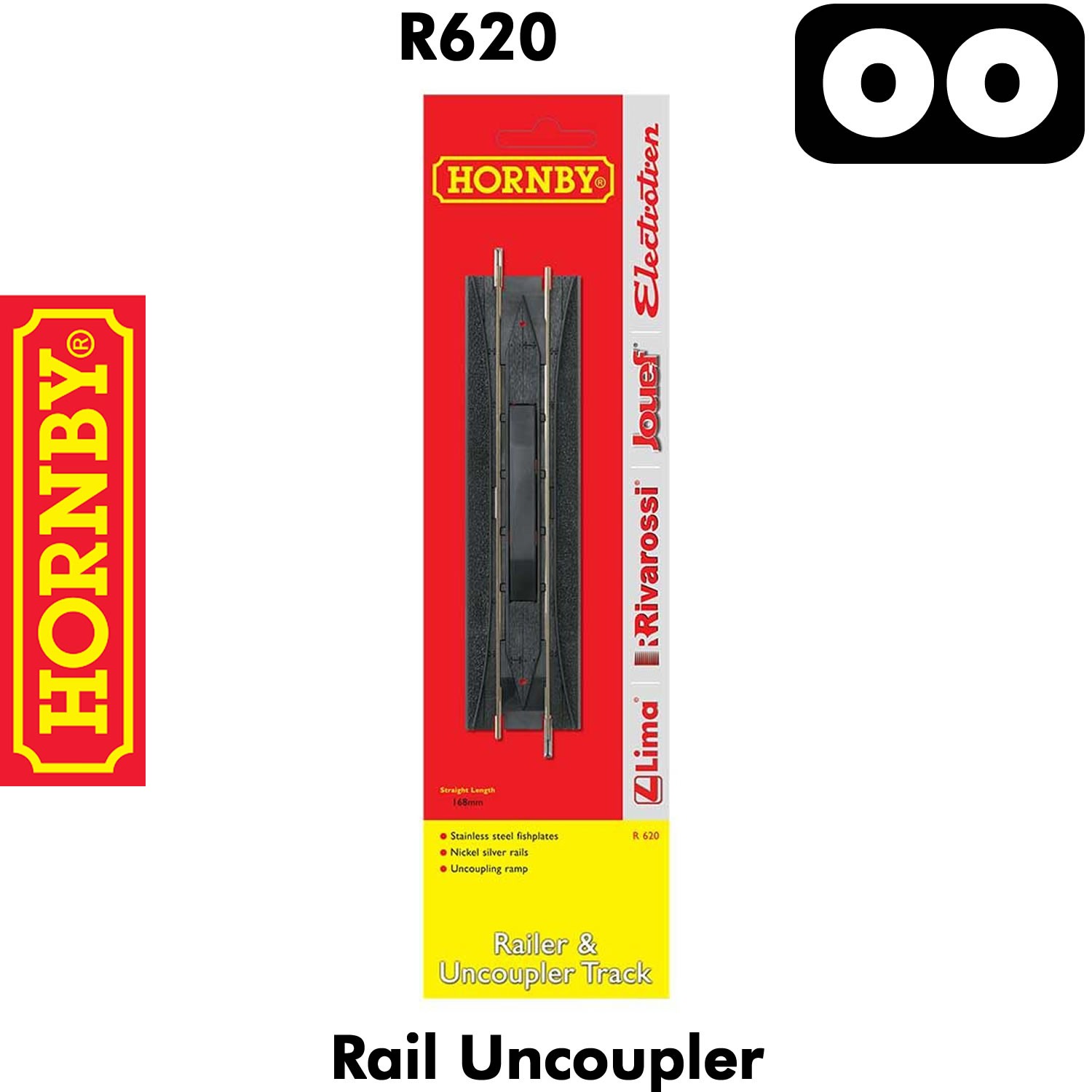 RAILER COUPLER/UNCOUPLER Track OO gauge 1:76 model railways HORNBY R620