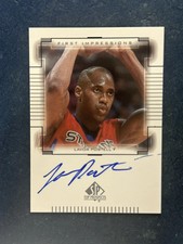 2000-01 UD Top Prospects Lavor Postell Autograph St. John's Red Storm