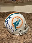 Miami Dolphins Coach Don Shula Signed Mini Helmet NFL HOF '97 347 Wins