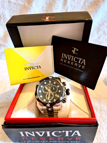 INVICTA RESERVE VENOM Model #5727 SWISS MADE Mens Chronograph Watch