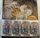 1776–2026 1-Oz Silver America250™ July 4th Colorized Bar - Very Limited!