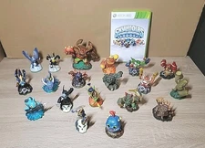 Skylanders Spyro’s Adventure (Lot of 19) Figures + Xbox 360 Game. Activision.