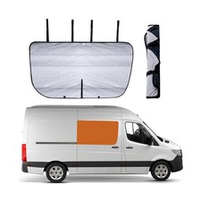 Living in a Bubble Insulated Blackout Sliding Door Window Cover for Mercedes ...