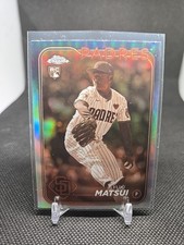 2024 Topps Chrome - Yuki Matsui #116 Sepia Refractor (RC)
