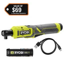 Usb Lithium 3/8 In. Ratchet Kit With 2.0 Ah Battery And Usb Charging Cable-FVRC5