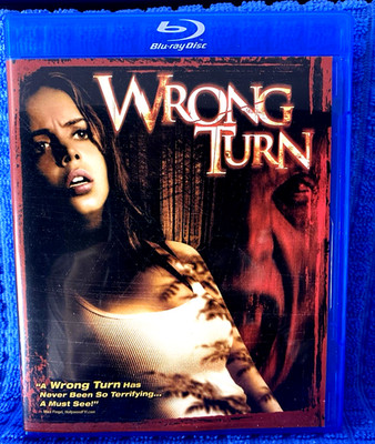 Wrong Turn (Blu-ray, 2003) Eliza Dushku, Desmond Harrington