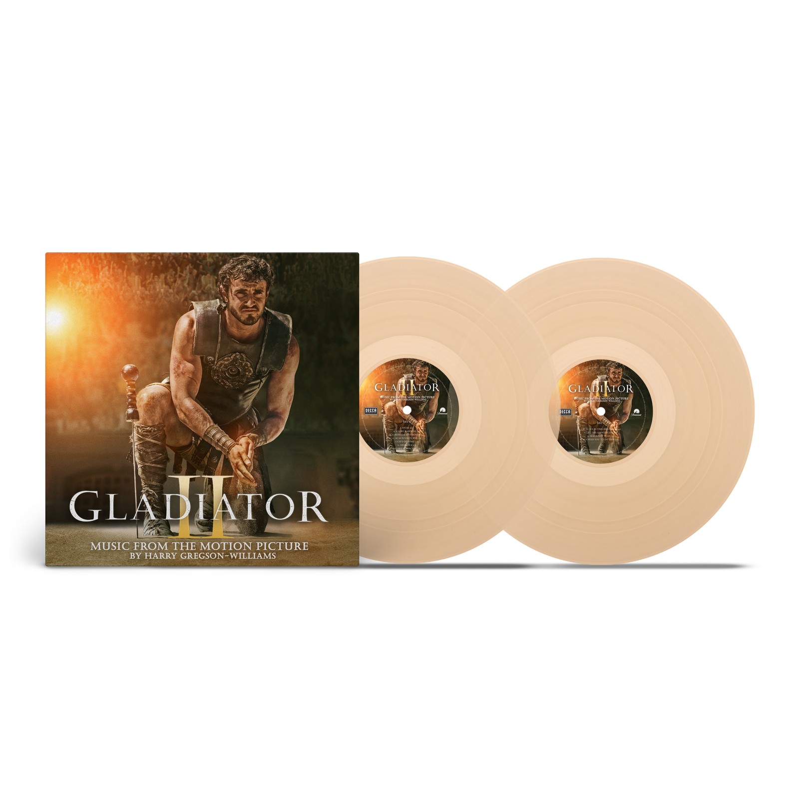 O.S.T. - Gladiator 2 - 2Lp Transparent Sand Vinyl Indie Exclusive Ltd. Ed.