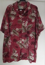 Camicia hawaiana Paradise Found vintage Magnum PI taglia 54 pollici petto