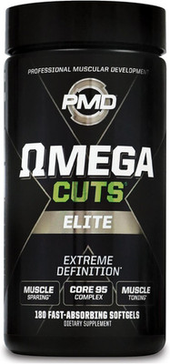 Sports Omega Cuts Elite -Fat Loss-Muscle Defining Formula - Omega Fatty Acids, M