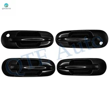 Set of 4 Front-Rear Left Right Exterior Door Handle For 1997-2001 Honda CR-V LX