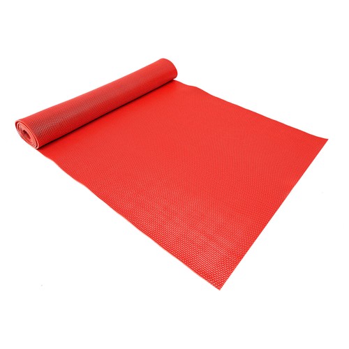 90x300 Cm Thick 5mm Pvc Hollow Anti Slip Floor Mat Non-Slip Floor Mat - Red New - Picture 6 of 13
