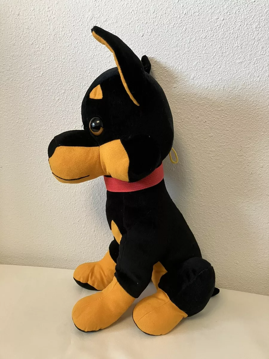 Doberman pinscher stuffed animal cheap