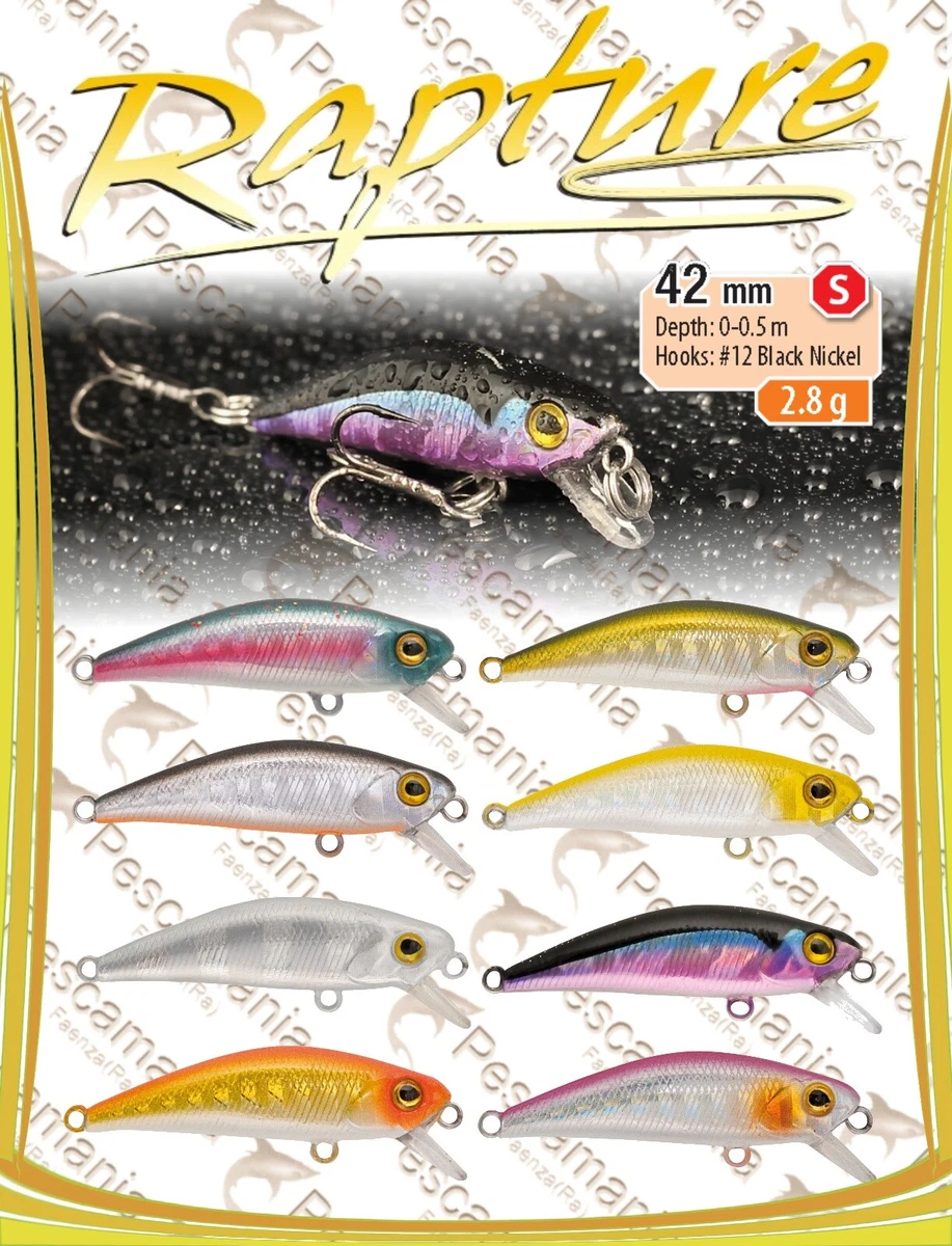 Artificiale Spinning Hardbait Rapture DIAVEL Sinking Crank 35mm 2,5gr - Foto 11