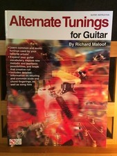 Richard Maloof Alternate tunings for guitar accords pour guitare méthode
