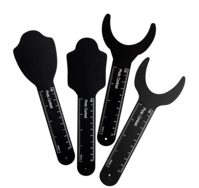 6pcs Dental Oral Image Contraster Palatal Photographic Black Background Board | INDIA