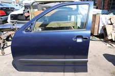 2577 VW Caddy II 6K 9KV Polo 6KV Fahrertür Tür Vorne Links LN5Y Dunkelblau