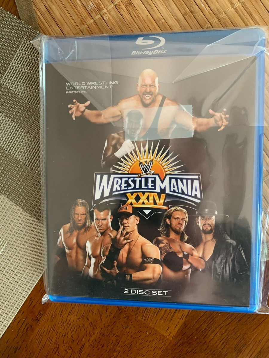 WWE Wrestlemania 24 Blu-Ray Orlando, FL 2008 Floyd