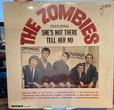 THE ZOMBIES LP SHE'S NOT THERE 1965 ORIGINA MONO SEALED Parrot PA 61001