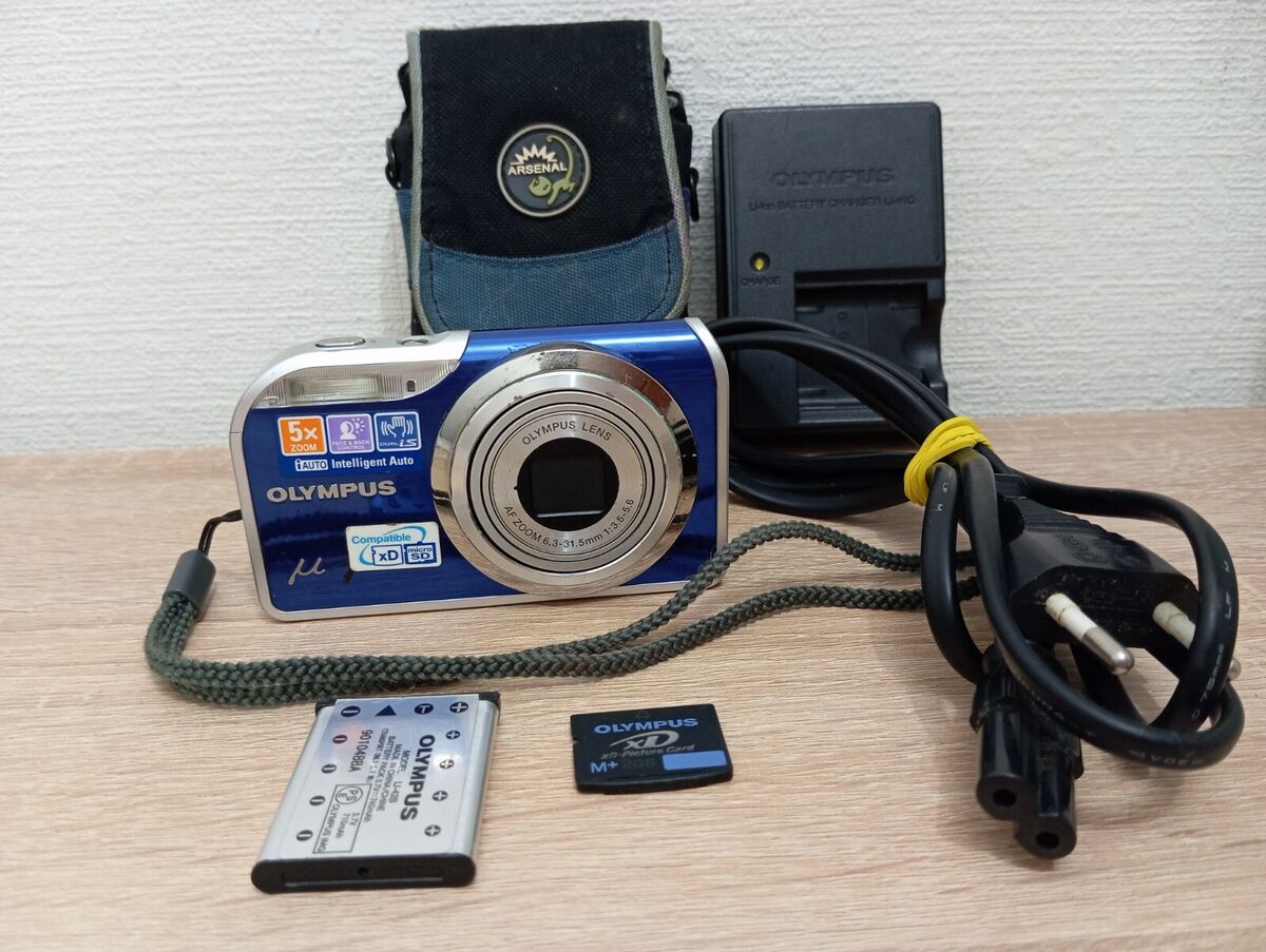 Compact digital camera Olympus Mju 5000 Blue 12 MP | eBay Compact digital camera Olympus Mju 5000 Blue 12 MP | eBay