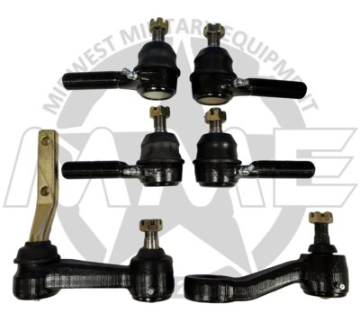 Humvee M998 Idler and Steering Gear Pitman Arm Tie Rod R/H and L/H, Steering Kit