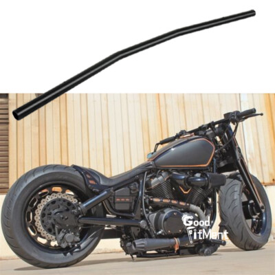 7/8'' 22mm Black Motorcycle Drag Bar Handlebar For Yamaha Bolt XSV1300 950 Bobber