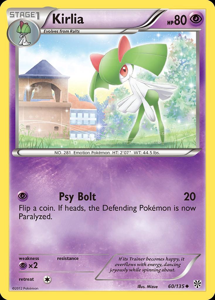 Pokemon Kirlia (60/145) Plasma Storm LP