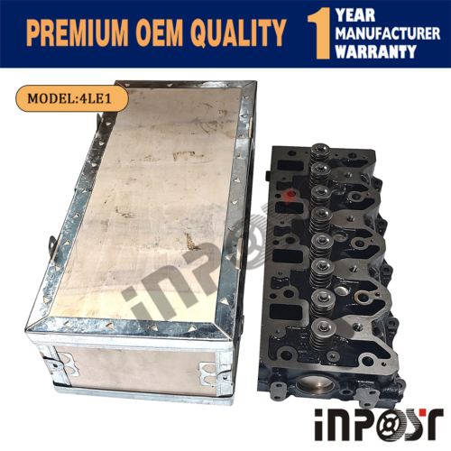 New 4LE1 Cylinder Head With Head Gasket For Isuzu 4LE1 Engine Hitachi Excavator - Bild 6 von 7