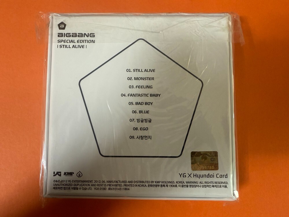 BIGBANG - Special Edition Still Alive (GROUP VER.) CD