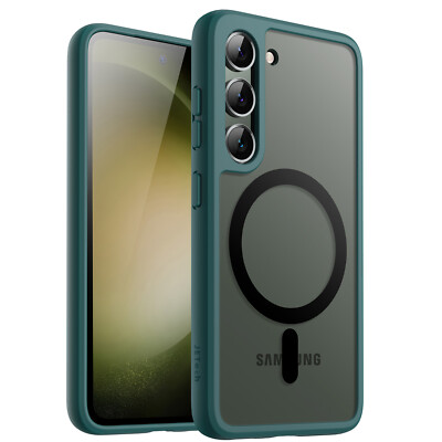 Magnetic Case for Samsung Galaxy S23 Plus 5G 6.6-Inch, Compatible with MagSafe