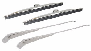 Details About 1948 1949 1950 1951 1952 Ford Truck Wiper Arm And Blade Kit 10 Blades